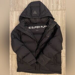 TNA Super Puff Original Length Black Jacket